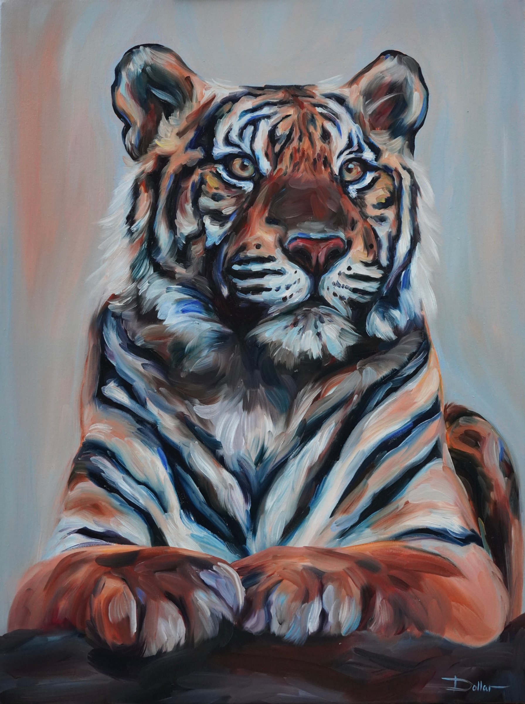Watchful Tiger