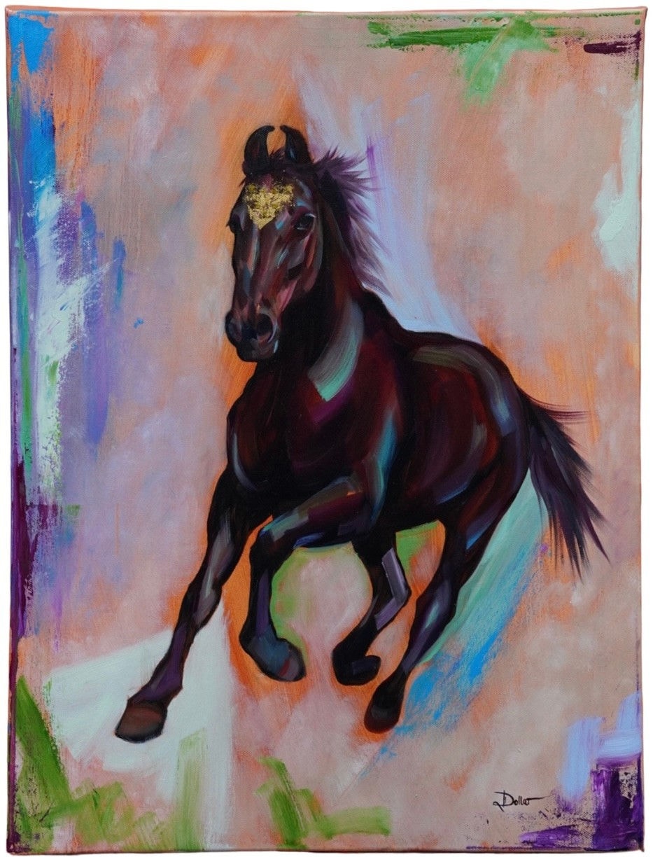Bay Marwari Horse